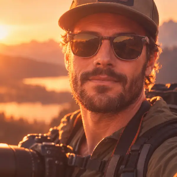 Portrait avatar of a landscape photography hobbyist